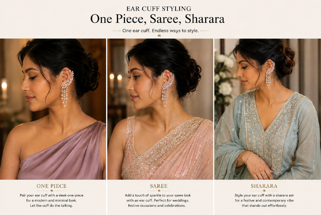 Earcuffs-How to wear and style them | Kathaa