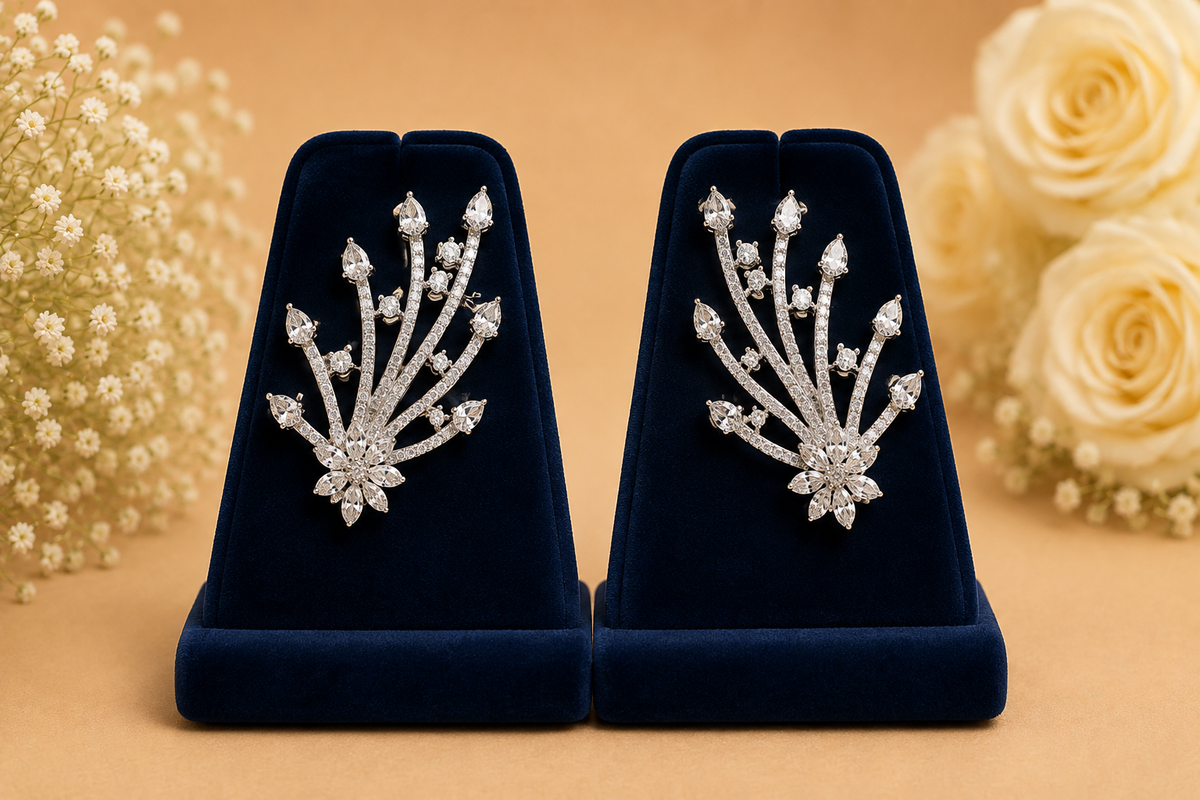 Cosmic Firework Star Burst Ear Cuff
