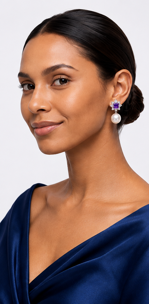 Pearl Drop Earrings – Elegant Dangle Earrings for Women